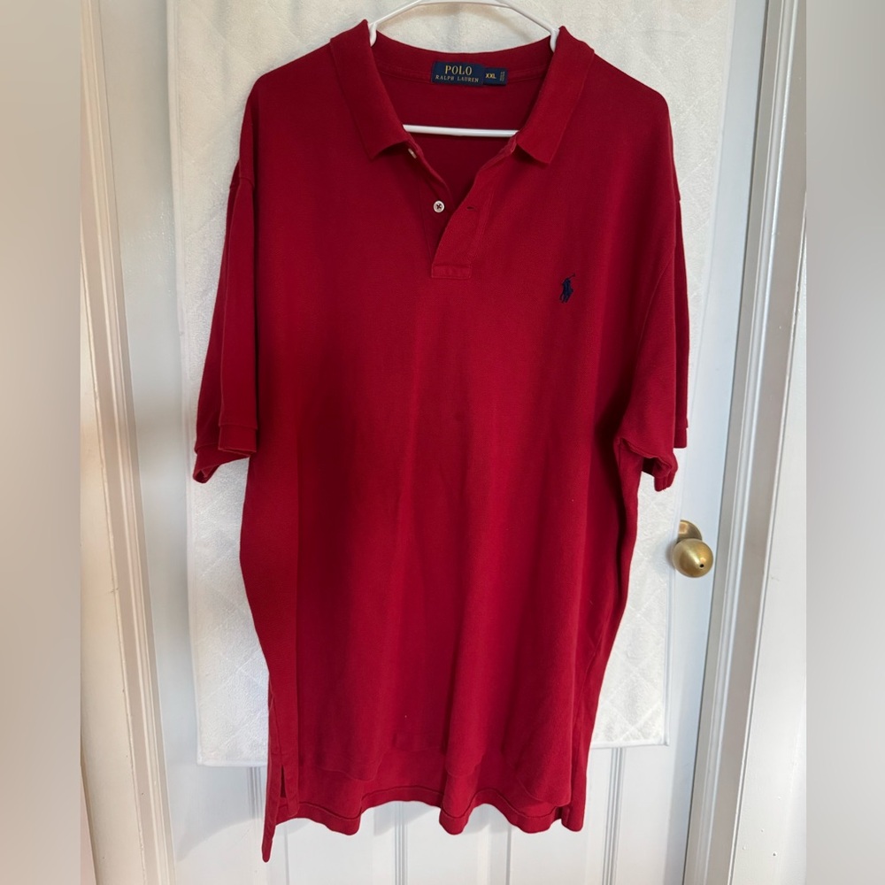 Ralph Lauren Polo Deep Red Knit XXL